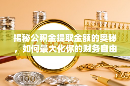 临河揭秘公积金提取金额的奥秘，如何最大化你的财务自由