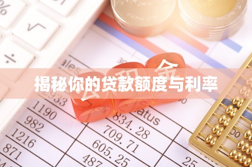 临河揭秘你的贷款额度与利率
